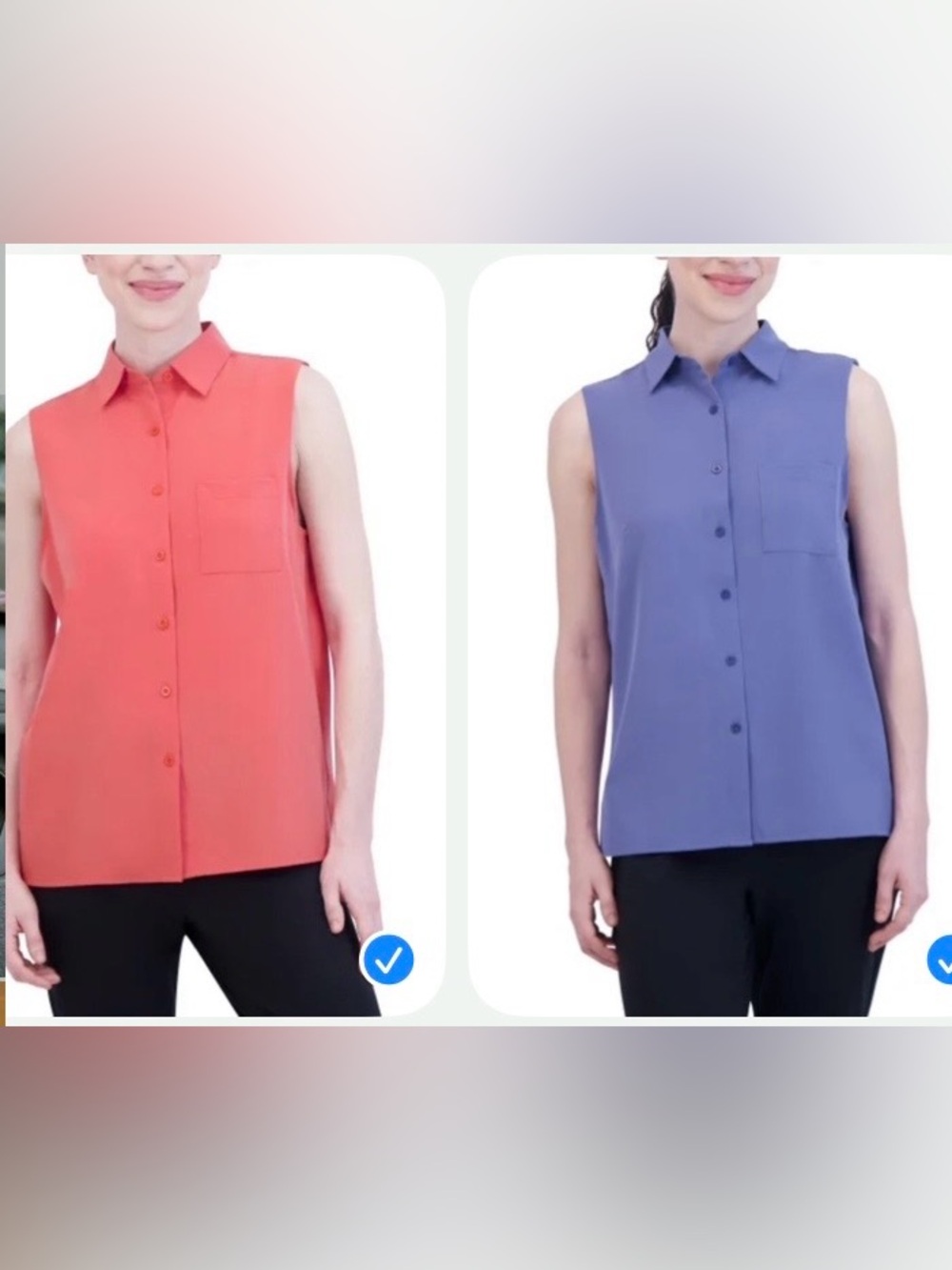GAIAM Blue and coral Apparel